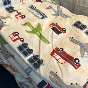 POTTERY BARN KIDS TRANSPORTATION sheet set Twin -2 available great for bunk beds
